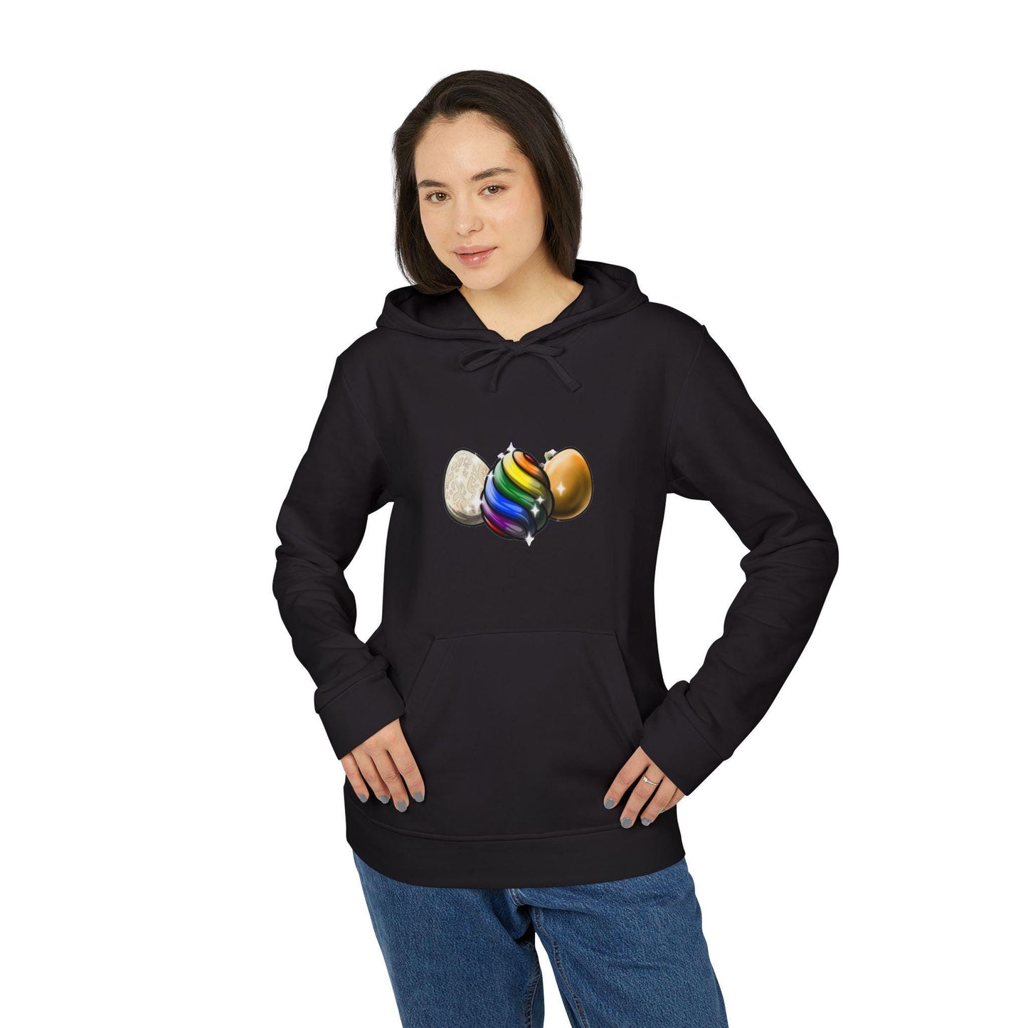 Adidas POX Fleece Hoodie, Trendy Design, Unisex Sweatshirt, Monkey Pox NFT Token Apparel, Unique Gift Idea